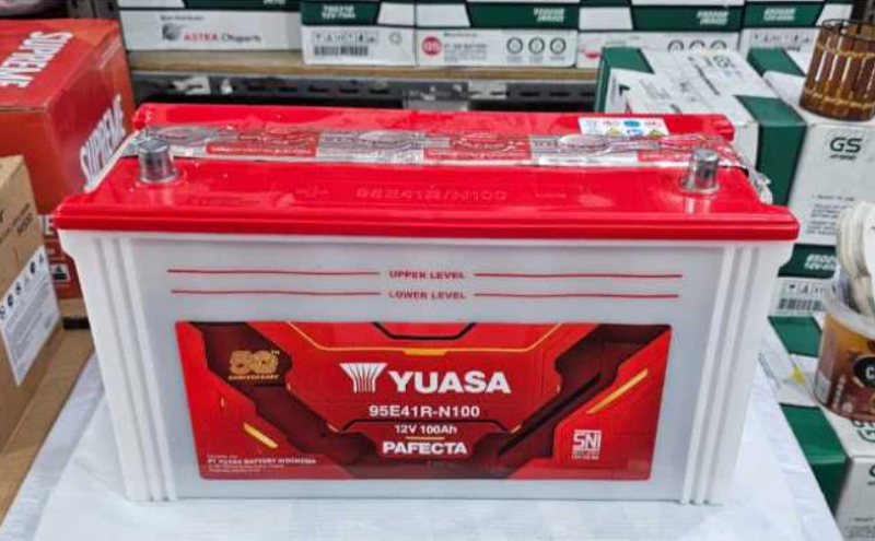 AKI BASAH YUASA PAFECTA N100 95E41R 12V 100AH MOBIL GENSET ALAT BERAT