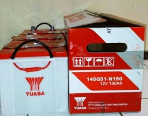 AKI Yuasa Pafecta N150 (145G51) 12V 150Ah Genset Kapal
