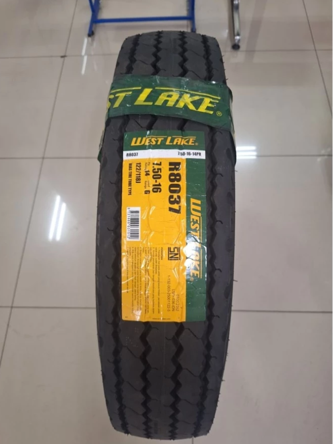 BAN TRUK Bias Halus Uk 7.50-16 14PR West lake R8037