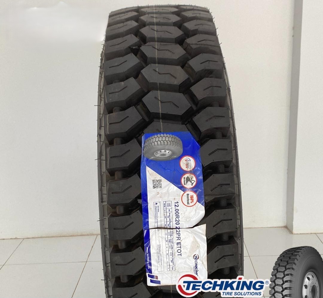 BAN TRUK RADIAL HEAVY DUTY TECHKING ETOT 12.00R20 22 PR TT