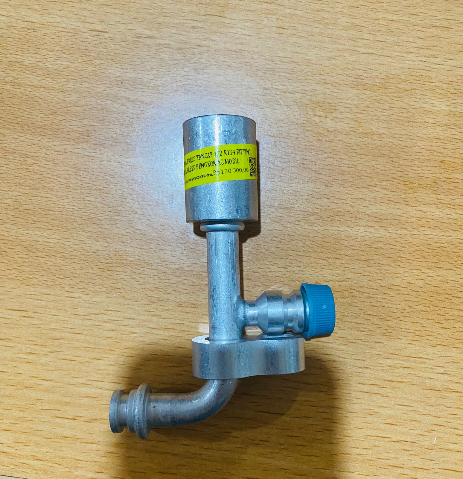 FITTING PRESS TANCAP 1 2 R134 FITTING PENTIL PRESS BENGKOK AC MOBIL
