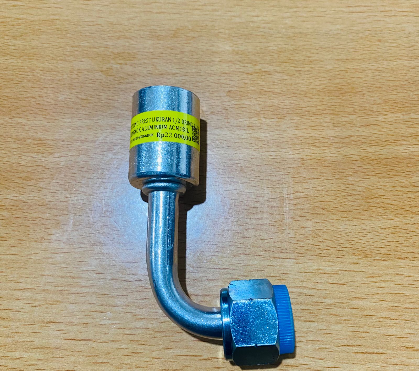 FITTING PRESS UKURAN 12 ORING R134 BENGKOK ALUMINIUM AC MOBIL