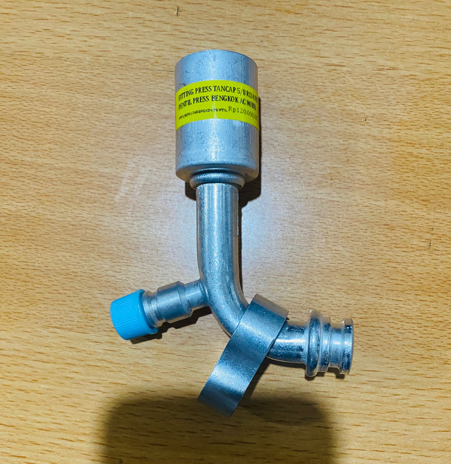 Fitting Press Tancap 58 R134 Fiting Pentil Pres Bengkok AC Mobil