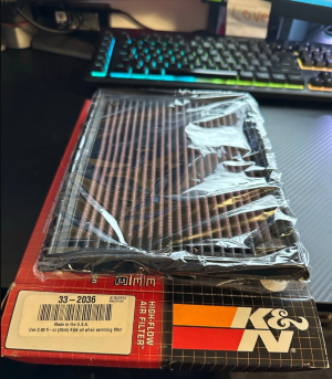 K&N Filter Udara Mobil tipe 33-2036 Toyota Raize All New Avanza Veloz tahun 2022 up