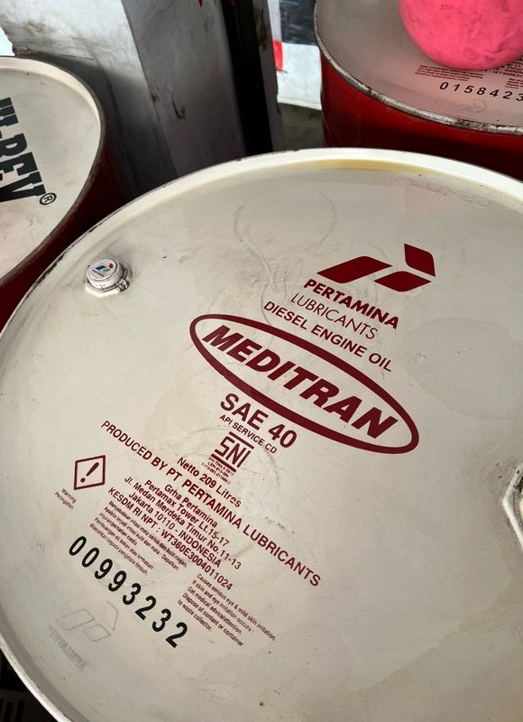 OLI ENGINE MEDITRAN S40 API CF-2-SF PL1 209 L DRUM