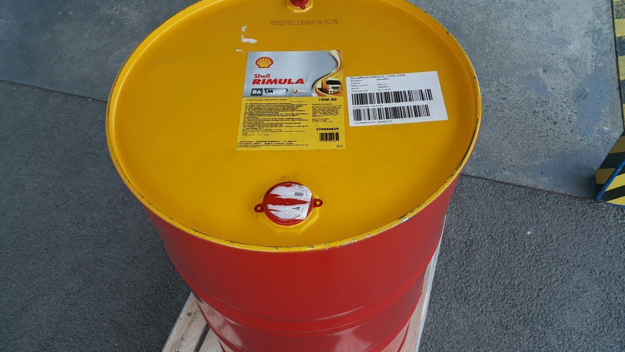 OLI ENGINE Shell Rimula R6 LM 10W-40 CI-4 CH-4 Drum ( 209 Liter )