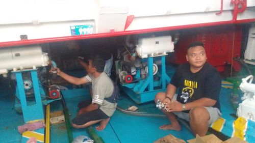 PEKERJAAN ORDERAN SUKU CADANG GENSET YANMAR KAPAL MARINE TERMASUK PERBAIKAN MESINNYA UNTUK PELANGGAN MARINE 2