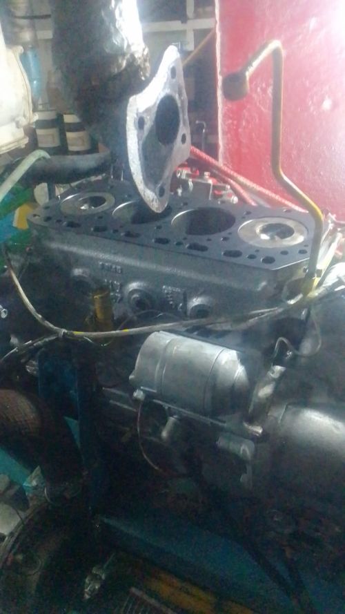 PEKERJAAN ORDERAN SUKU CADANG GENSET YANMAR KAPAL MARINE TERMASUK PERBAIKAN MESINNYA UNTUK PELANGGAN MARINE 3