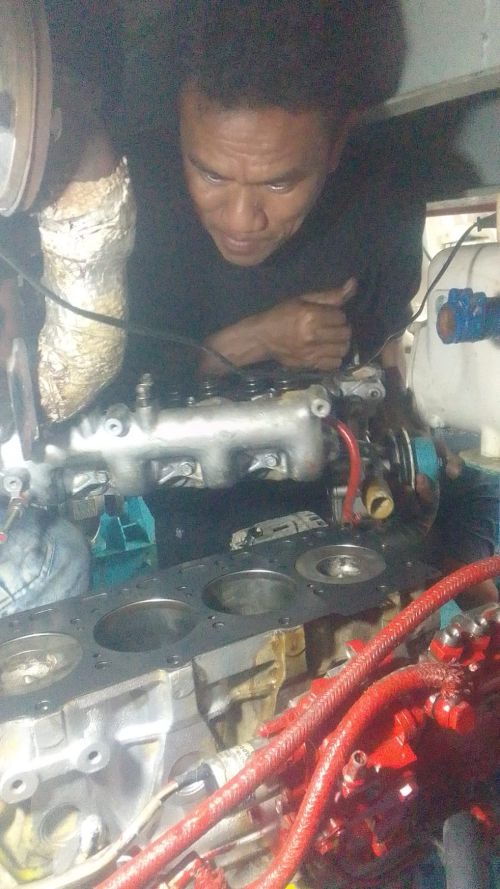 PEKERJAAN ORDERAN SUKU CADANG GENSET YANMAR KAPAL MARINE TERMASUK PERBAIKAN MESINNYA UNTUK PELANGGAN MARINE 4