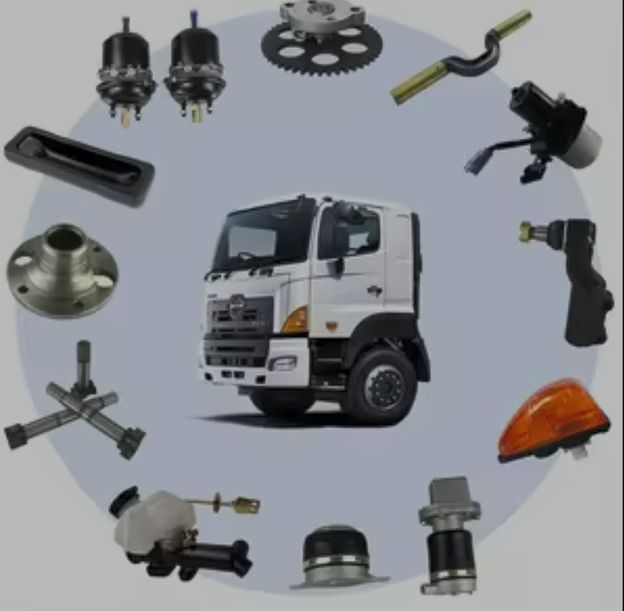 Parts underbody Hino