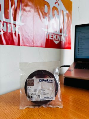 (1)seal Crankshaft (59X79.5X9.8mm) Seals Belakang PERKINS 4.2482(LG80521) PN 2418F436