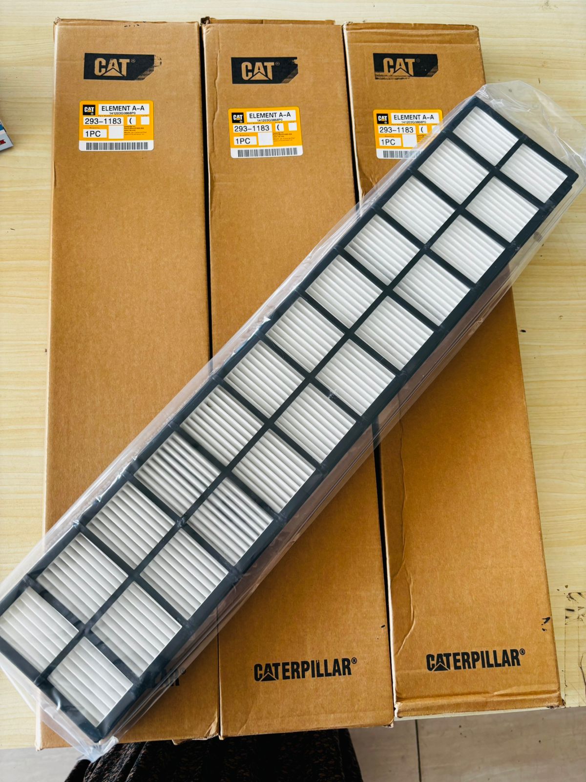 BSM PARTS STOCKIST JUAL Filter AC Kabin Panel CAT 320GC Panel Air Filter PN 293-1183