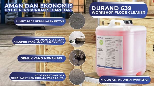 DURAND 639 WORKSHOP FLOOR CLEANER 20 liter