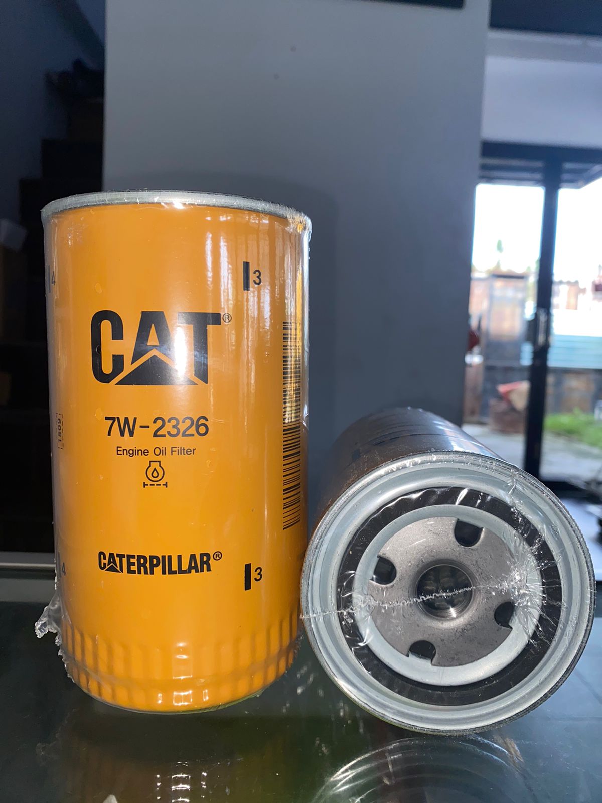 FILTER OLI ENGINE CAT UNTUK VIBRO CS533E SDLG LG936L PN 7W-2326