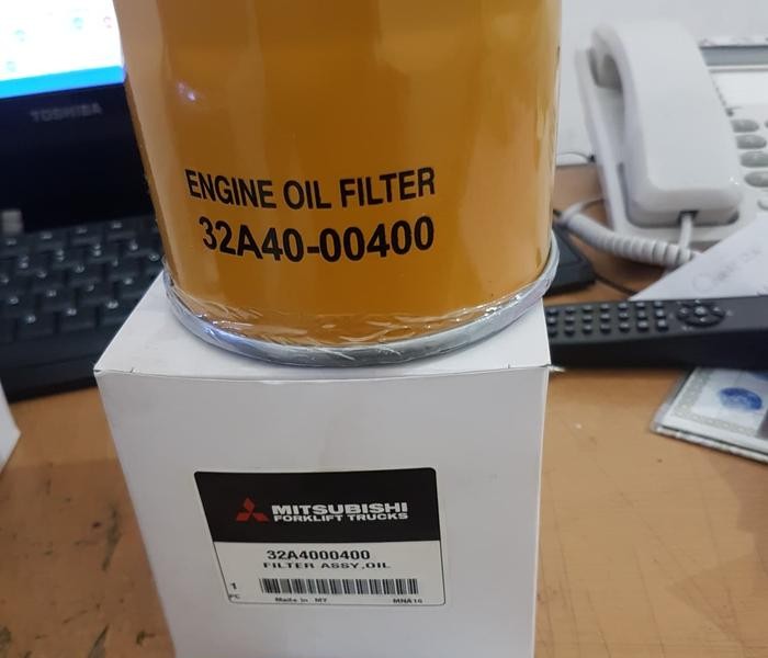 FILTER OLI FORKLIFT MITSUBISHI S4S PN 32A40-00400