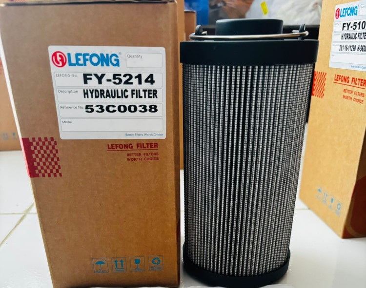 FILTER OLI LEFONG HYDRAULIC BYPASS UNTUK LIUGONG CLG9045D CLG9045E JCB HYDAC PN FY-5214