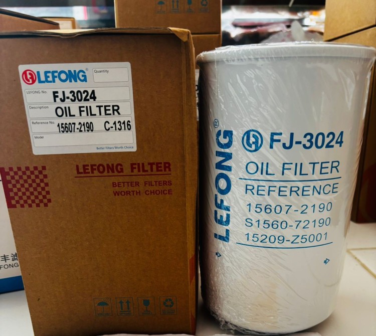 FILTER OLI LEFONG UNTUK HINO KOBELCO SK200 ISUZU NISSAN PN FJ-3024