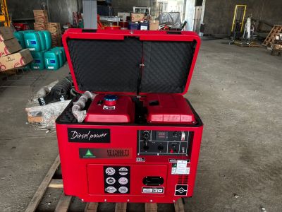 GENSET DIESEL SOLAR SILENT VENOM POWER VE 12000 T1 7-8KW 1 PHASE 220 VOLT PREMIUM