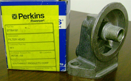 HEAD BRACKET RUMAH FILTER OLI PERKINS 4.236 PN 37764181