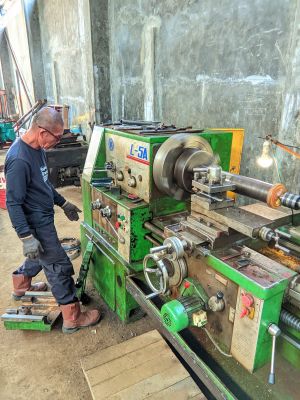 Jasa Pembuatan Lock pin Arm Eksavator Hyundai 220-9SH 2