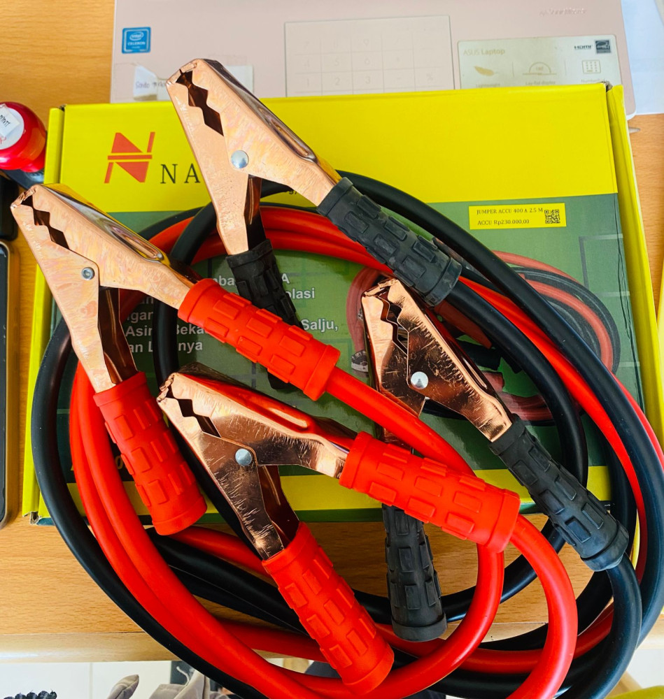 KABEL AKI JUMPER ACCU BOOSTER 400 A 2.5 M NANKAI