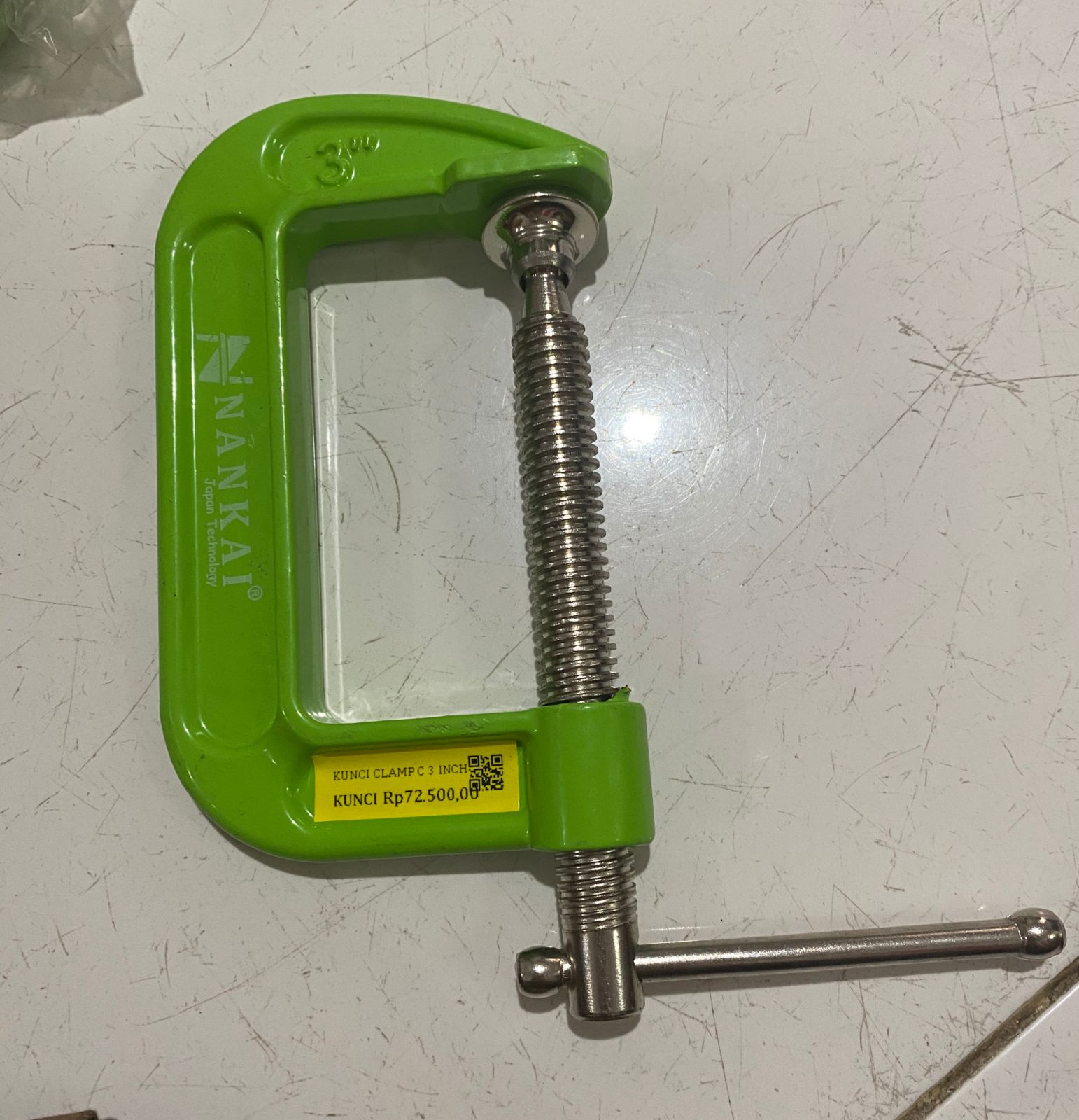 KUNCI CLAMP C Catok Kayu C 3 INCH NANKAI