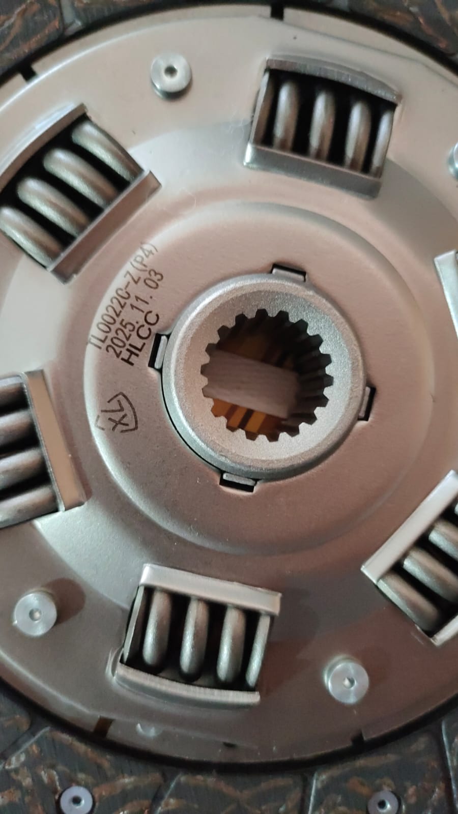 Kampas kopling Tieliu Forklift Cina 2,5 ton 3 ton 11 Inch(275mm) 18 gigi mitsubishi s4s FD30C3Z HELI INNOMA PN TL00220-Z(p4)