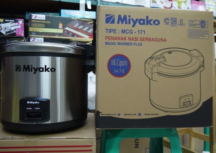 MAGIC COM MAGIC WARMER PLUS MIYAKO MCG-171 - 6 Liter