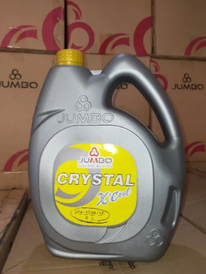 OLI BENSIN KEMASAN JUMBO XCOOL CRYSTAL 10W40 SN-CF 4 Liter