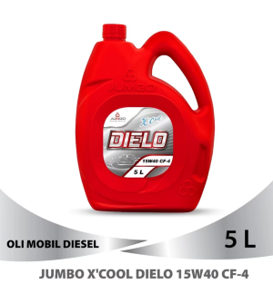 OLI DIESEL KEMASAN JUMBO XCOOL DIELO 15W40 CF-4 (5L)