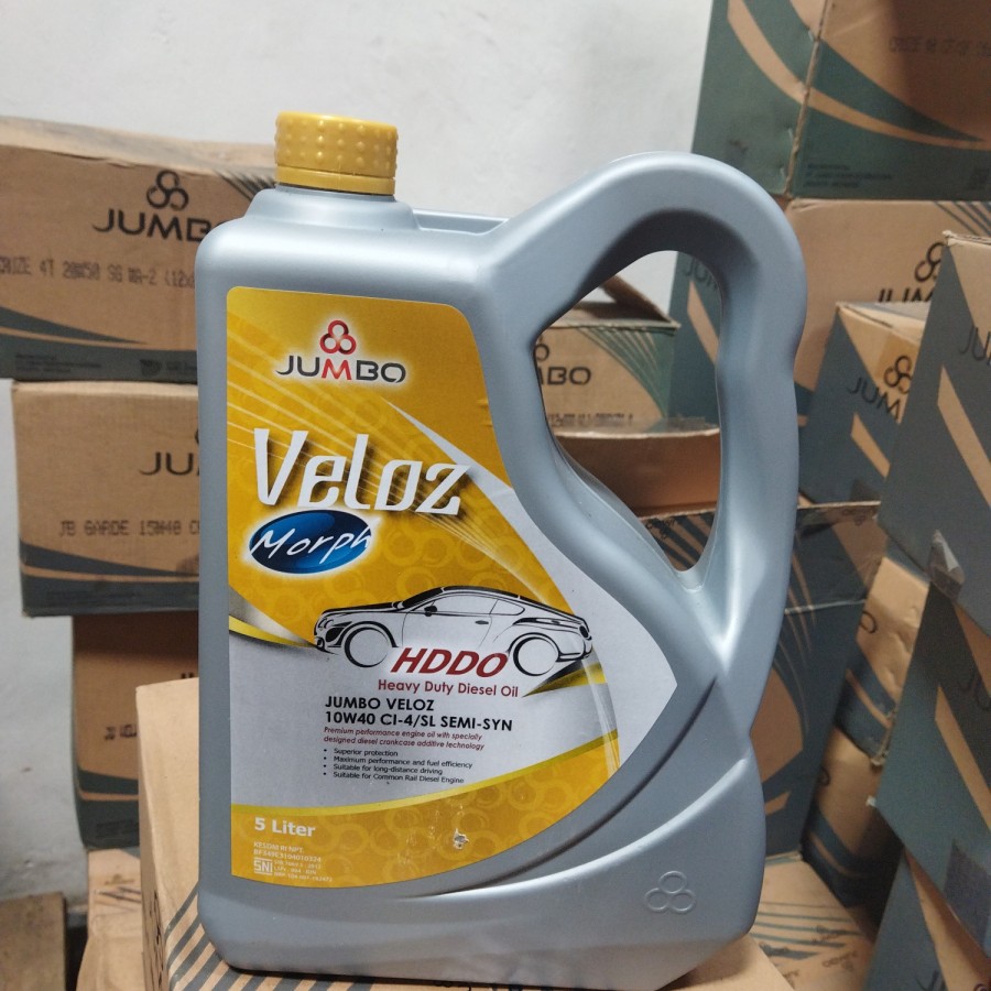 OLI DIESEL KEMASAN l VELOZ 10w40 CI-4-SL SEMY SYN (5L)