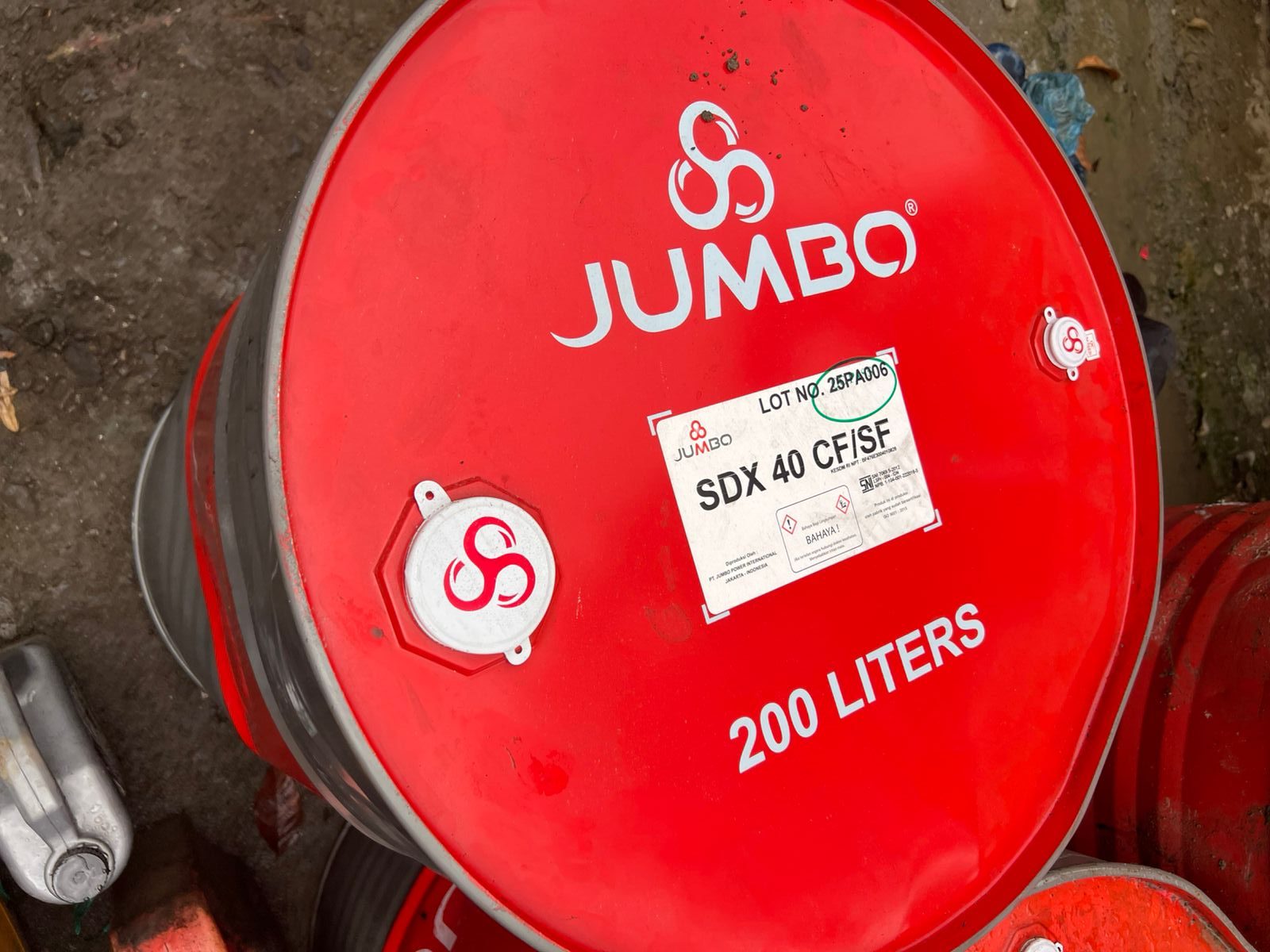 OLI ENGINE DIESEL JUMBO SDX 40 CF-SF DRUM 200 liter