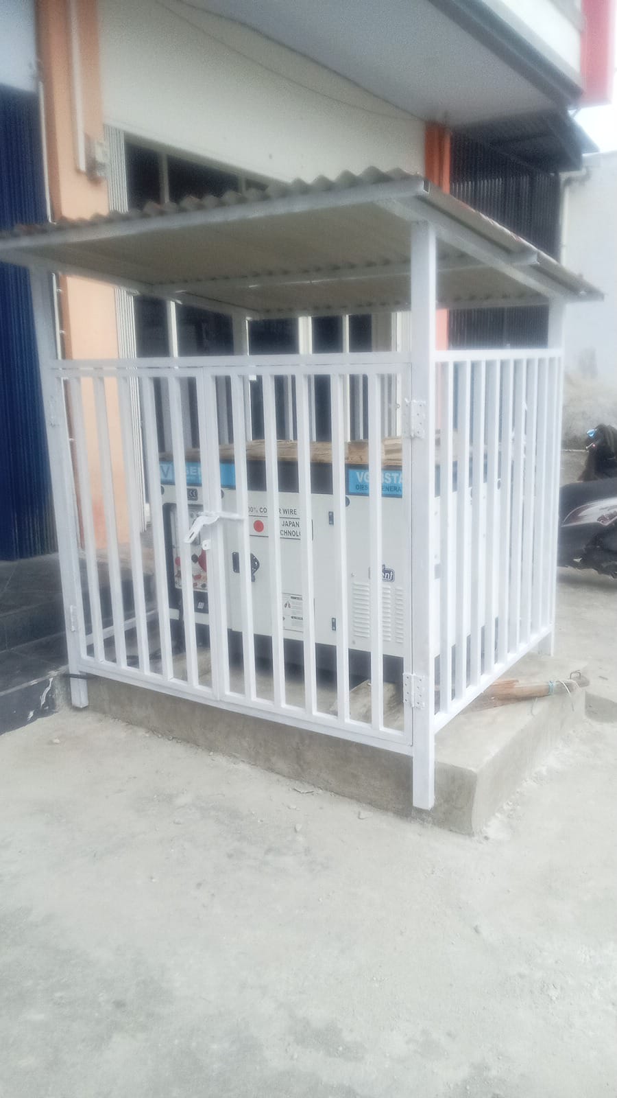 PEKERJAAN ORDERAN PENGADAAN GENSET 20 KVA INCLUDING INSTALASI DAN PEMBUATAN RUMAH GENSET PELANGGAN PERUSAHAAN 1