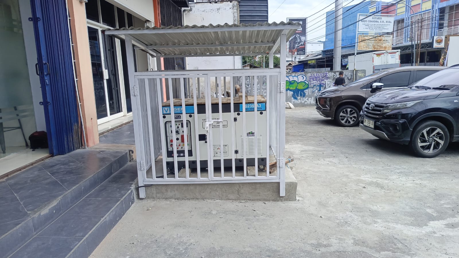 PEKERJAAN ORDERAN PENGADAAN GENSET 20 KVA INCLUDING INSTALASI DAN PEMBUATAN RUMAH GENSET PELANGGAN PERUSAHAAN 2