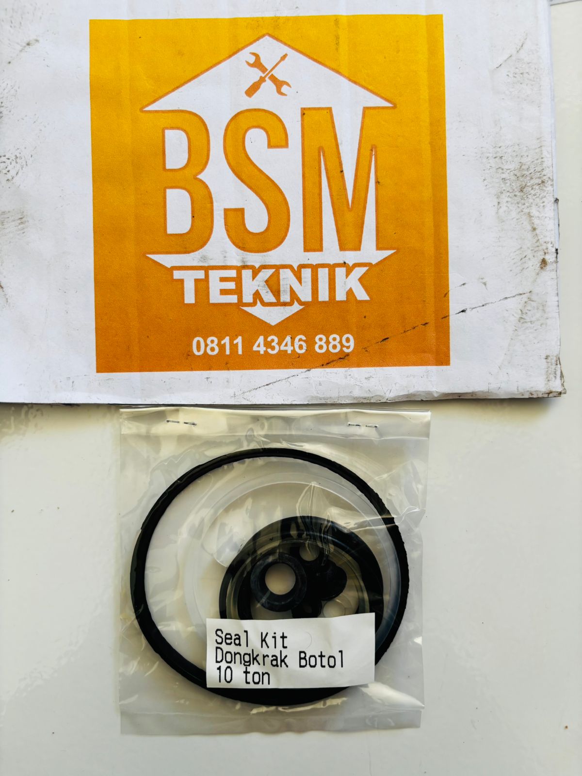 Seal kit dongkrak botol 10 TON