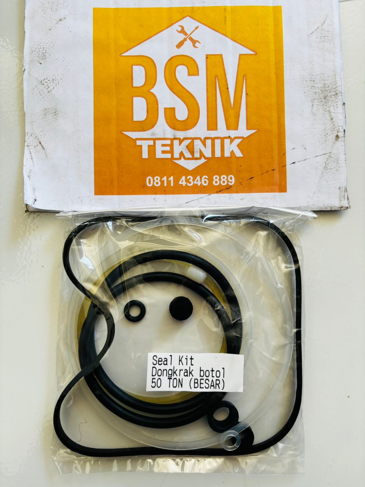 Seal kit dongkrak botol 50 ton