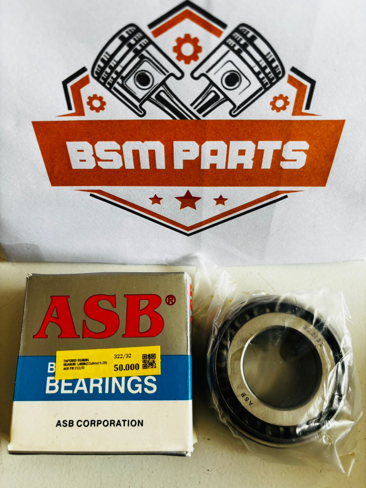 TAPERED BEARING BEARING LAHER(22x50x19,25) ASB PN 32232