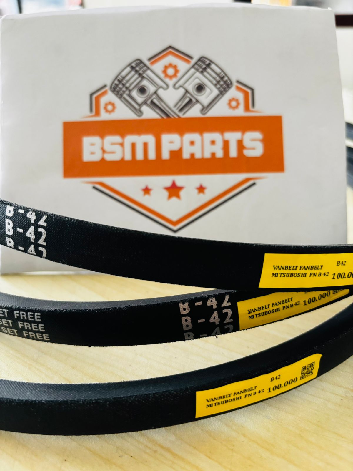 VANBELT FANBELT MITSUBOSHI PN B 42