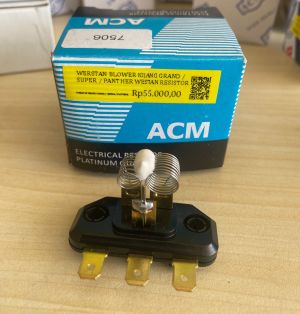 WERSTAN BLOWER KIJANG GRAND SUPER PANTHER WESTAN RESISTOR MERK ACM