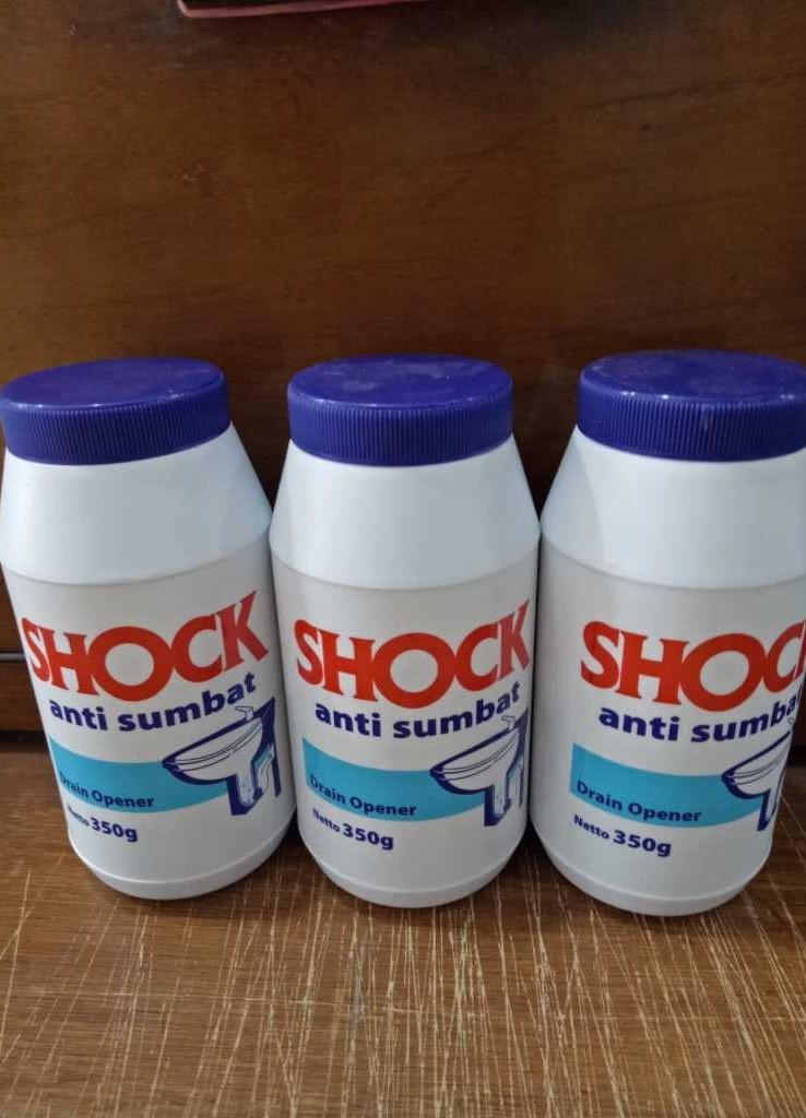 Anti Sumbat SHOCK 350g