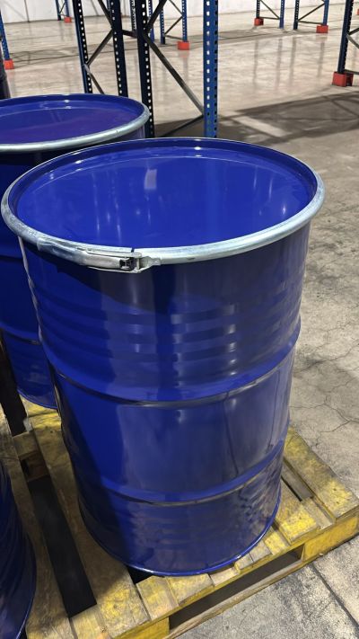 DRUM KOSONG BARU RING CLAMPING 200 LITER