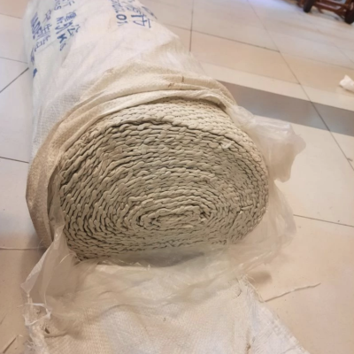 Kain Asbes Kain Tahan Panas asbestos cloth FD105 UK 3mm x 1m x 18m peroll
