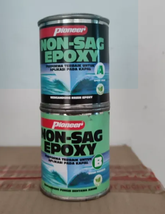 Lem Epoxy dempul kapal Non sag Philipine Pioneer EPOXY NON-SAG (170gr + 165gr set)