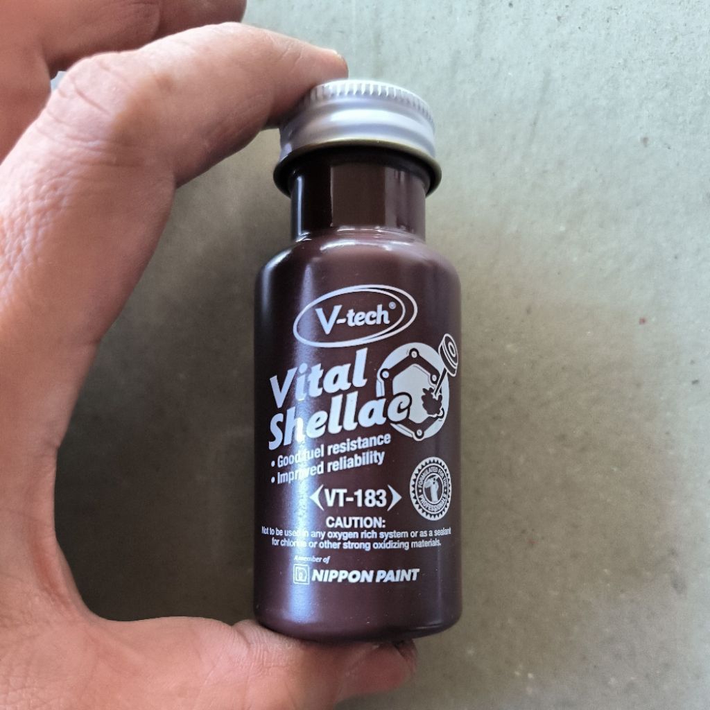 Lem Paking V-TECH VT-183 Lem Gasket Vital Shellac 59ML perbotol