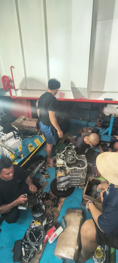 Pekerjaan Over haul Mesin Genset PERKINS 4.2482 SERIES Pelanggan Kapal Vessel 3