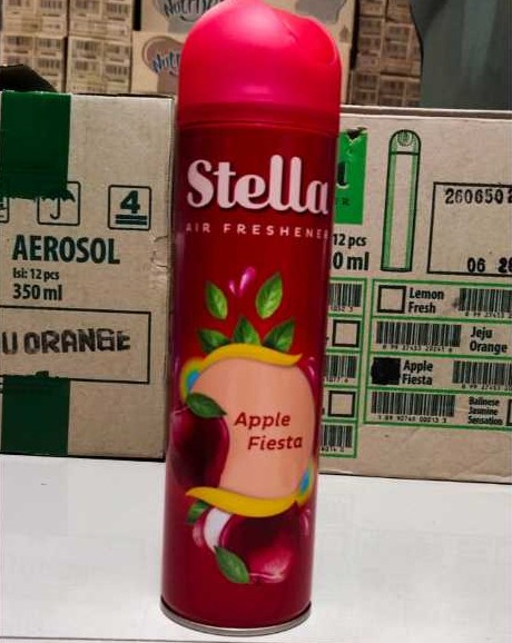 STELLA PENGHARUM RUANGAN AEROSOL APEL 350 ML