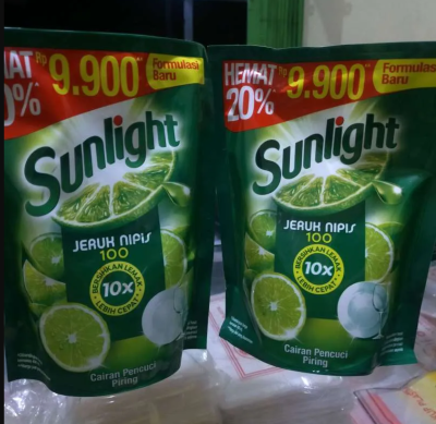 SUNLIGHT PENCUCI PIRING JERUK NIPIS 420 ML