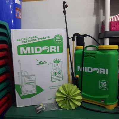 ALAT SEMPROT Midori 1016-MDR Backpack Sprayer Kap 16 Liter