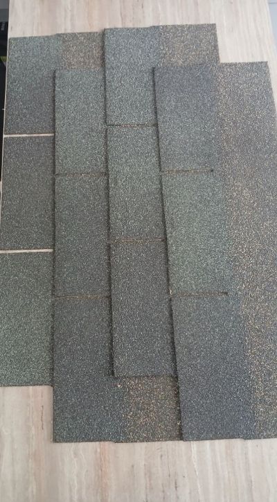 Atap Aspal Genteng Bitumen Lokal CTI 3 Warna Charcoal Grey(CHG) 1 Bendel(3M)