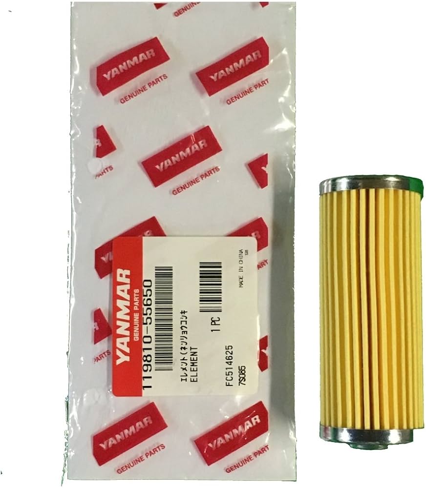 ELEMENT FUEL FILTER Yanmar 2TNV70 3TNV70 PN 119810-55650